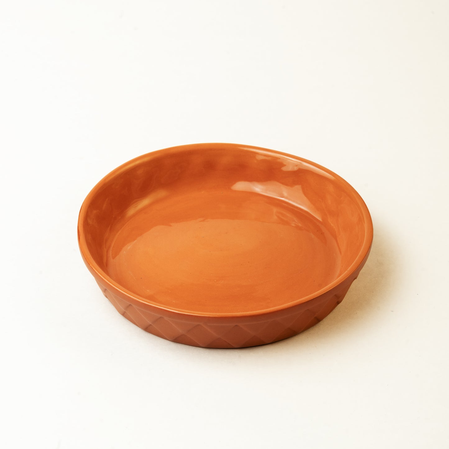 Chaat Plate Glazed(Crafted On Request)