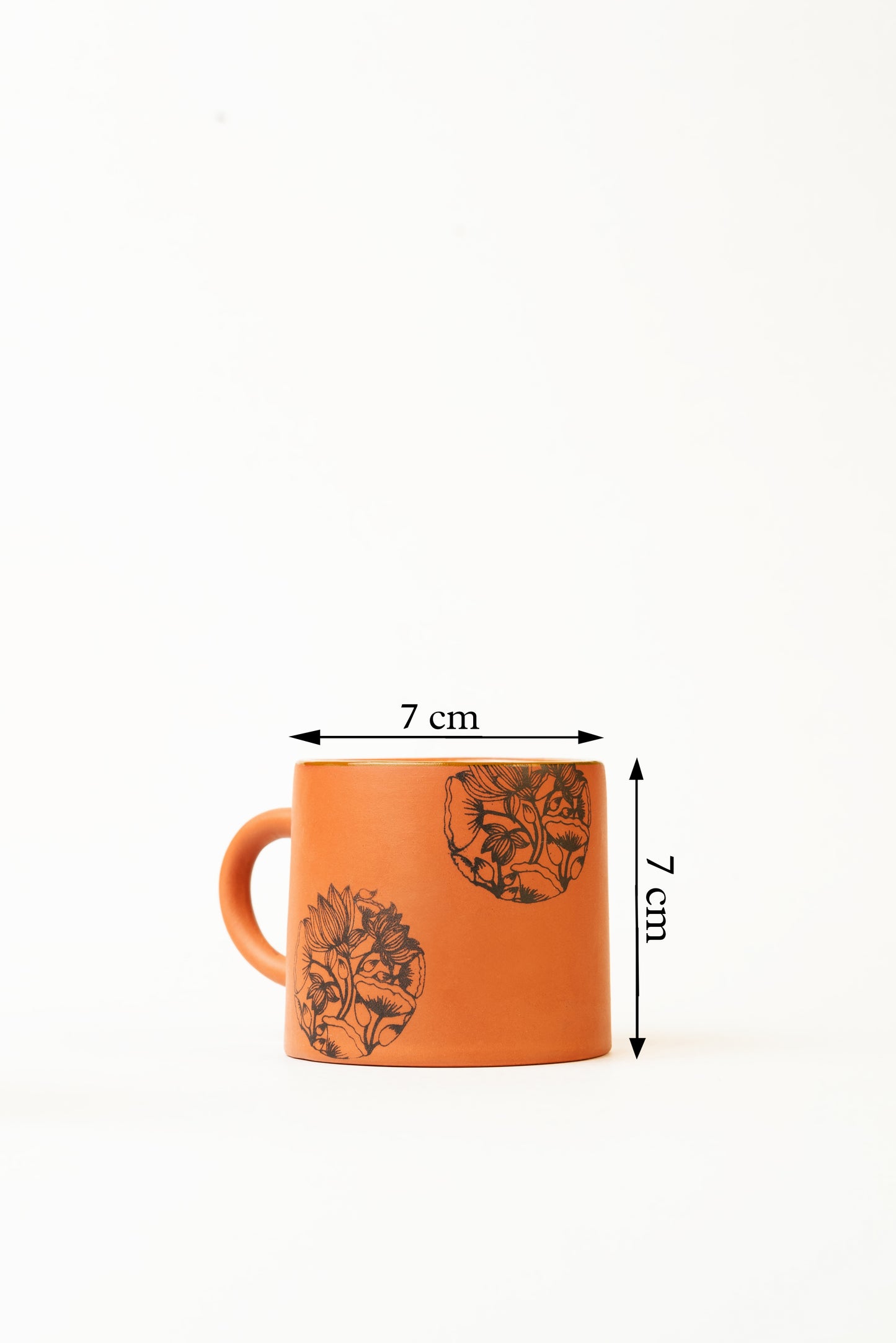 Neerja Cup And Tray (Set Of 2 Cup And 1 Tray) (Best Seller)