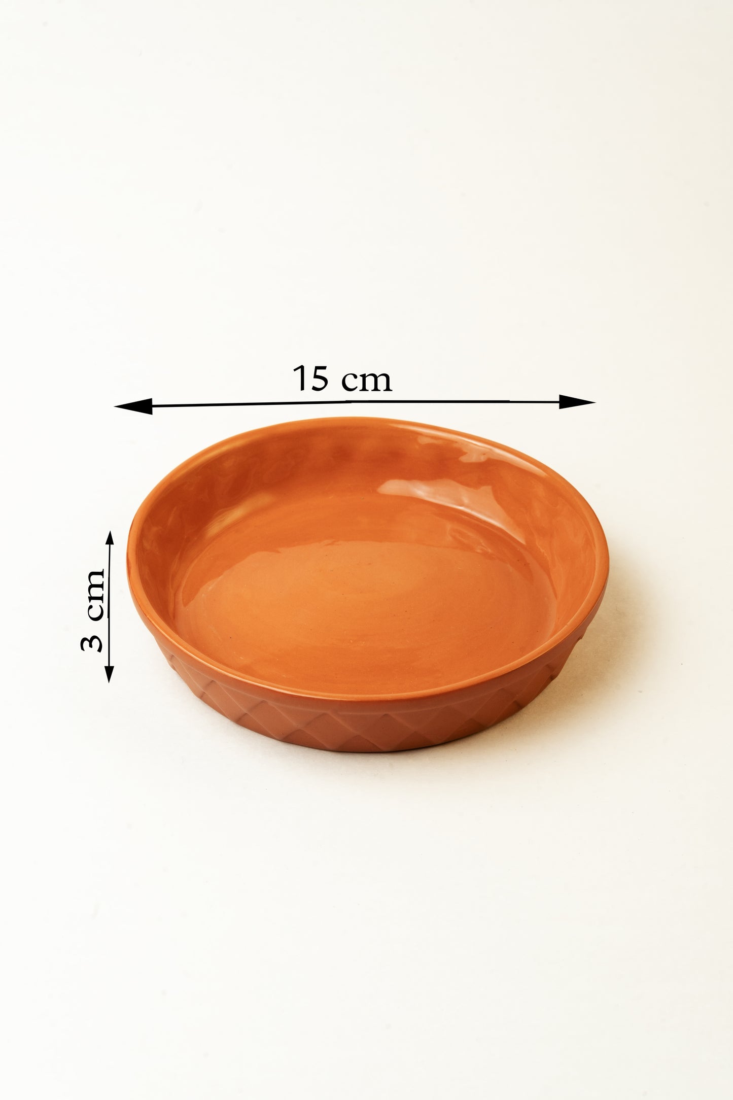 Chaat Plate Glazed(Crafted On Request)