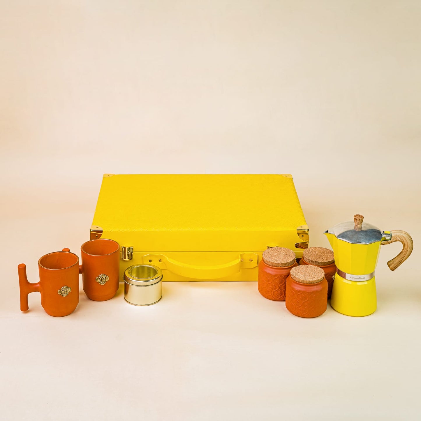 Set Of  Aakar T Mug and Three DRY Fruit Jar